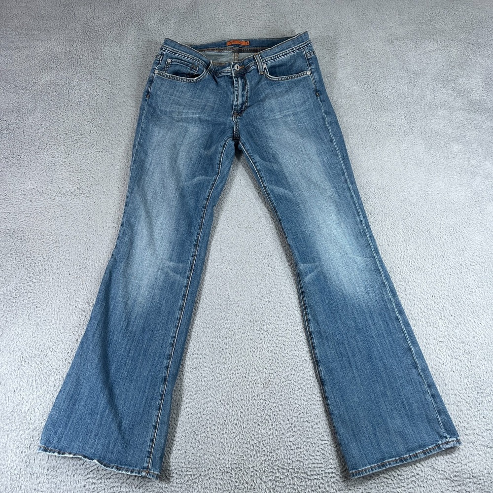 Vintage Y2K Vigoss Jeans Women Mid Rise Bootcut Flare Size 34